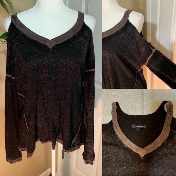 ROCK AND REPUBLIC Cold shoulder mineral wash - Picture 2 of 2